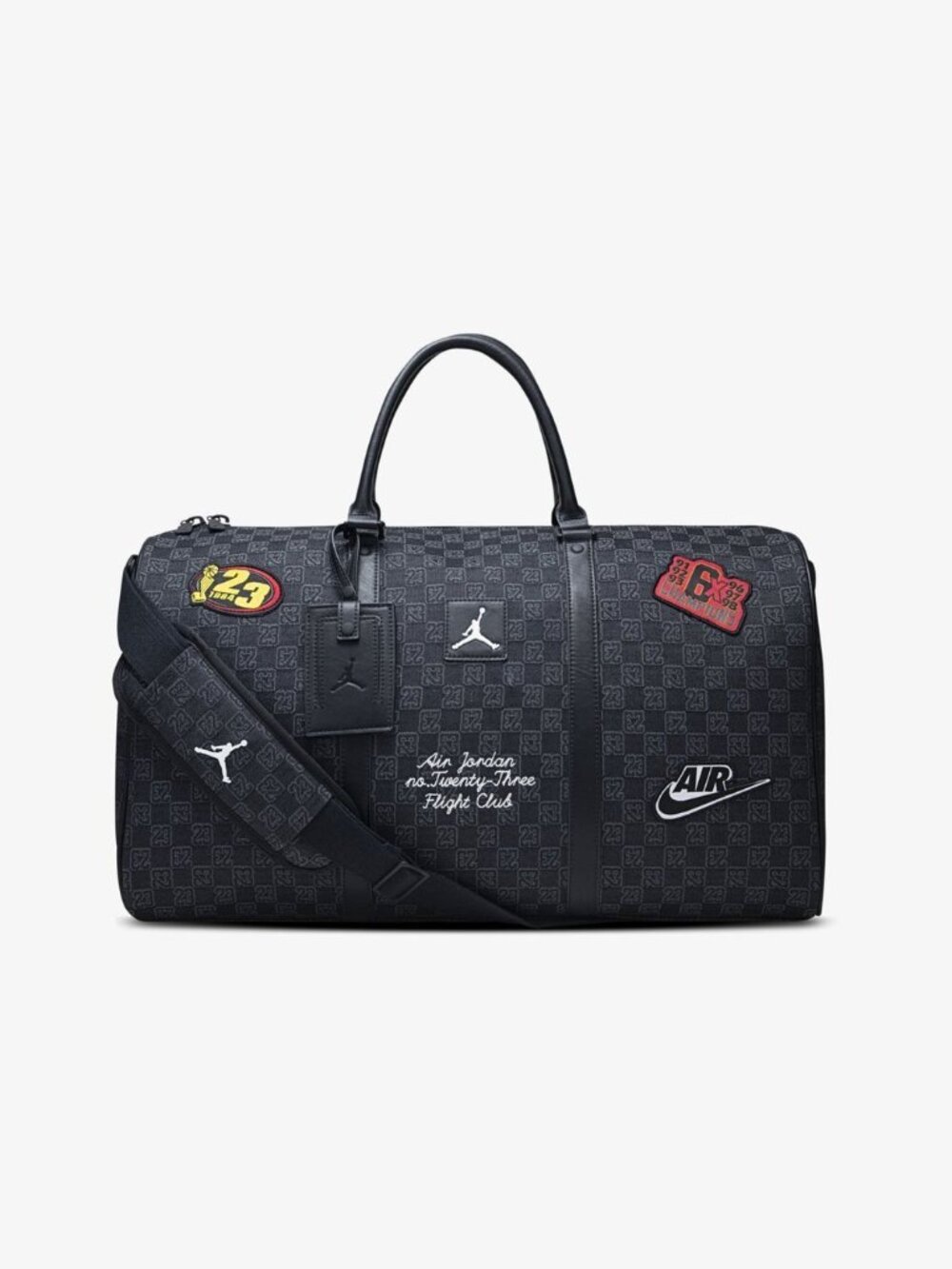 Nike Jordan Luxury Champion Monogram 25L Duffel Bag